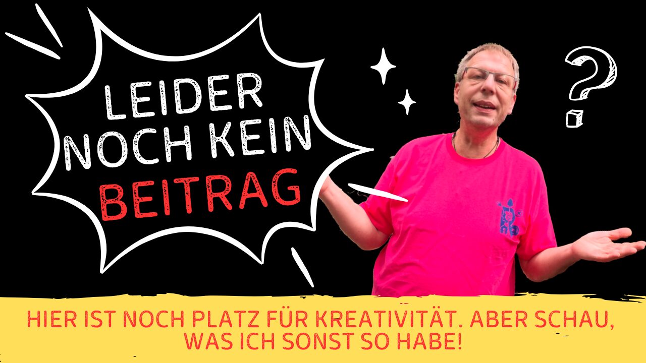 Bild, leider noch eine Video Blogs