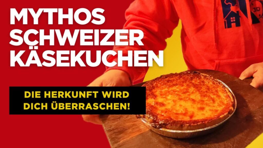Wo der Käsekuchen aus der Schweiz wirklich herkommt!