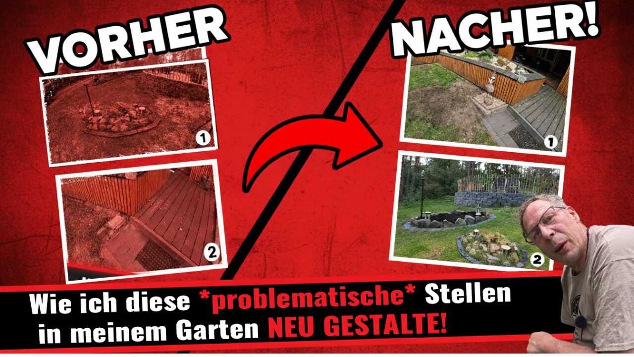 problematische stellen im garten