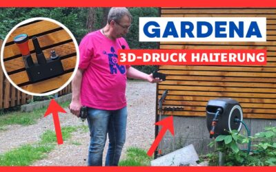 Halter für Gardena Brausen, Spritzen & Zubehör – 3D-Druck Projekt