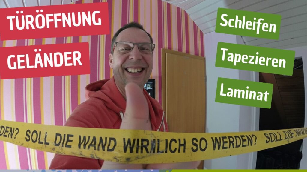 Spachteln, schleifen, hoffen-Dachbodenausbau Teil 3