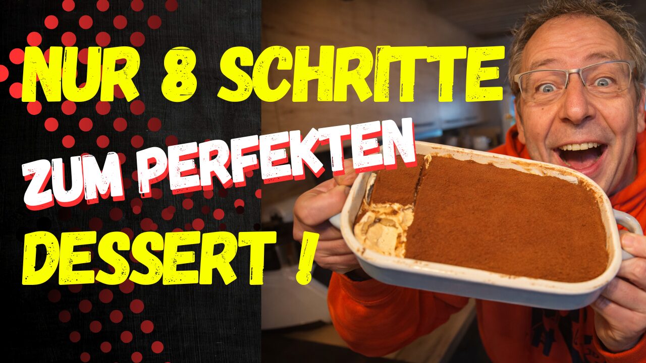 Mein BESTES Tiramisu Rezept – schneller geht es nicht!