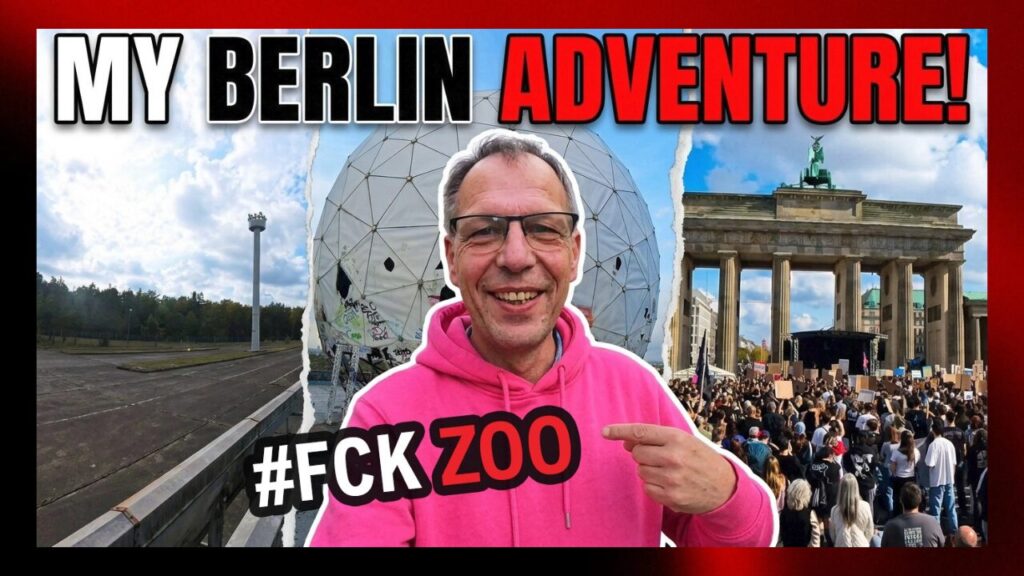 berlin trip Ausflug Berlin Demo FCK Zoo